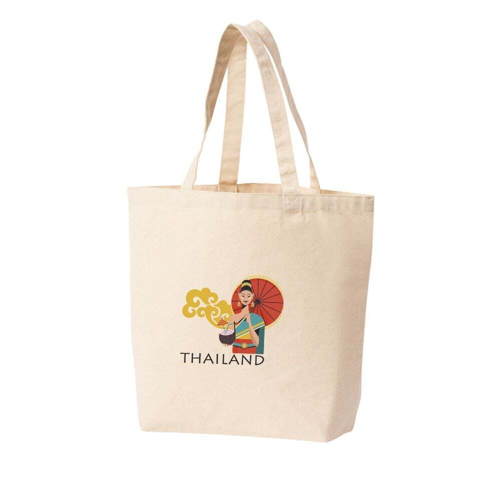 지오벤처스 에코백 토트백 태국관광 타이랜드 방콕 다양한색상 전사이즈