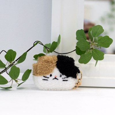 텐바이텐 삼색이 이어폰 파우치