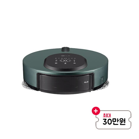 엘지전자 [렌탈]엘지전자 [최대혜택][스마트렌탈][LG] 코드제로 오브제컬렉션 M9 물걸레 청소기 카밍 그린 (MO972GA)/60개월 의무사용
