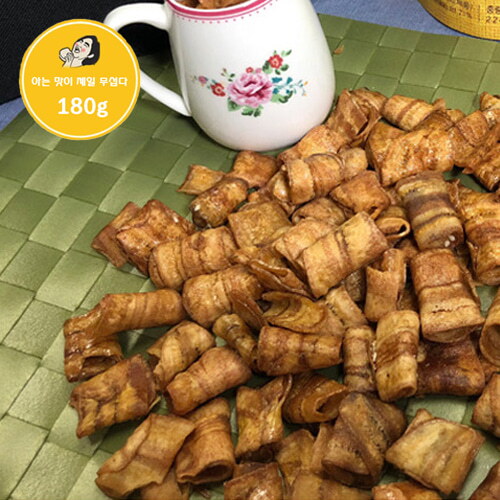 기타 [태국과자여행] 바삭하고 달콤한 롤바나나 칩 180gx2봉