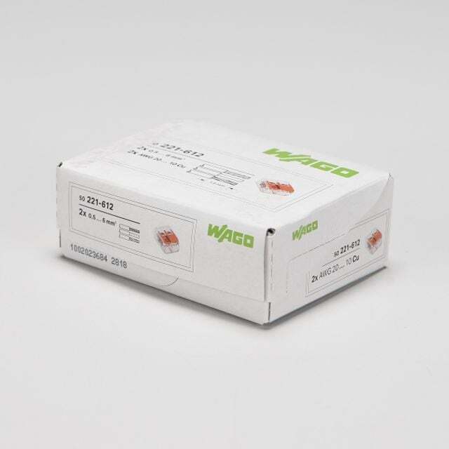 와고 알티피아 와고 전선 커넥터 221-612 단선 연선 50개입/BOX판매