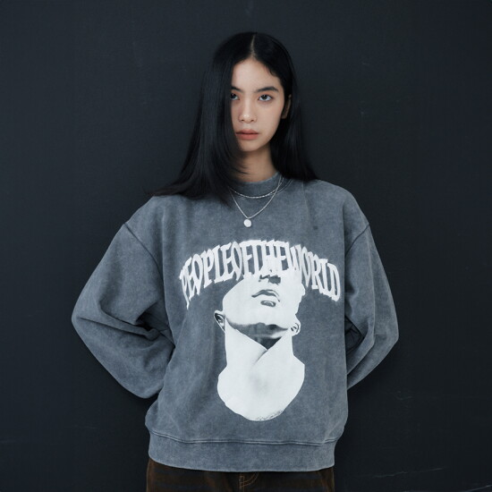 [피플오브더월드]○25FW NEW 다비드 스웻셔츠 1종