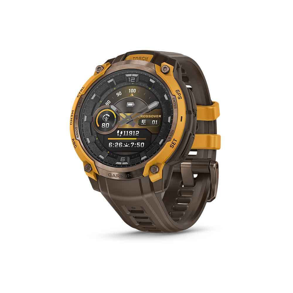 가민(스포츠) 인스팅트 크로스오버 아몰레드 브론즈 선버스트 GPS 스마트워치_0100339841