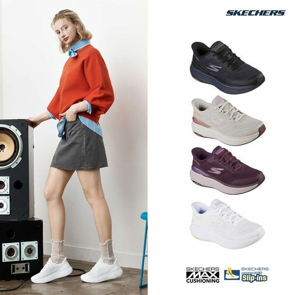 스케쳐스 [하프클럽/스케쳐스]여성 스케쳐스  맥스쿠셔닝 서스펜션 슬립인스