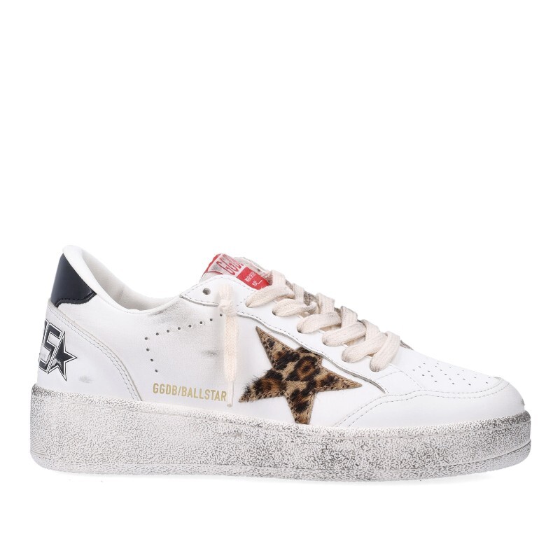 GOLDEN GOOSE 골든구즈 골든구스 레오파드 포니 스타 스니커즈 GWF00804F007323 10889