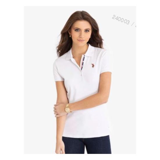[POLO]13. U.S. Polo 여성 폴로셔츠 (화이트)