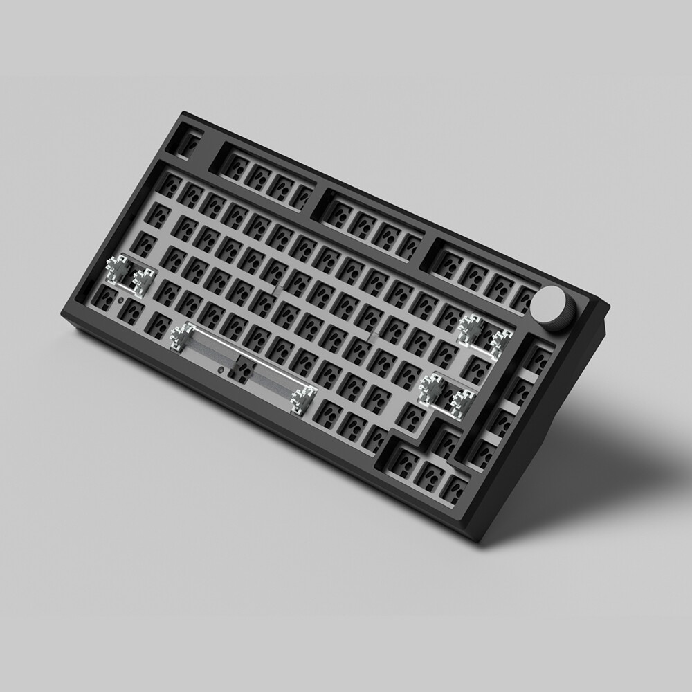 기타 FL ESPORTS MK750 유무선 베어본 기계식 (불투명 블랙)