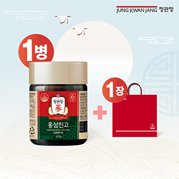 정관장 [하프클럽/정관장]홍삼진고 1병(100g1병) 쇼핑백1장