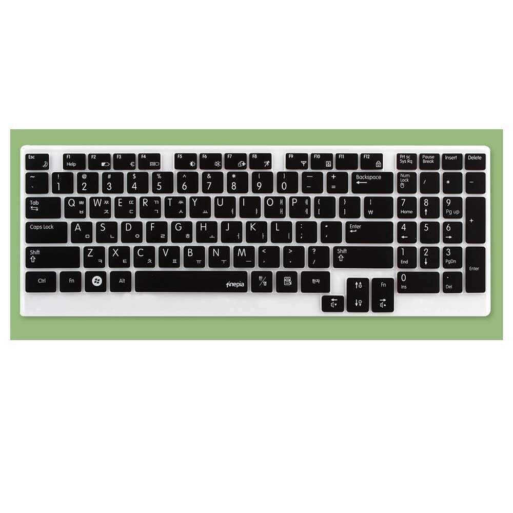 에이치플러스몰 TBZ 삼성 NT-P530 NT-P580 노트북 문자인쇄키스킨