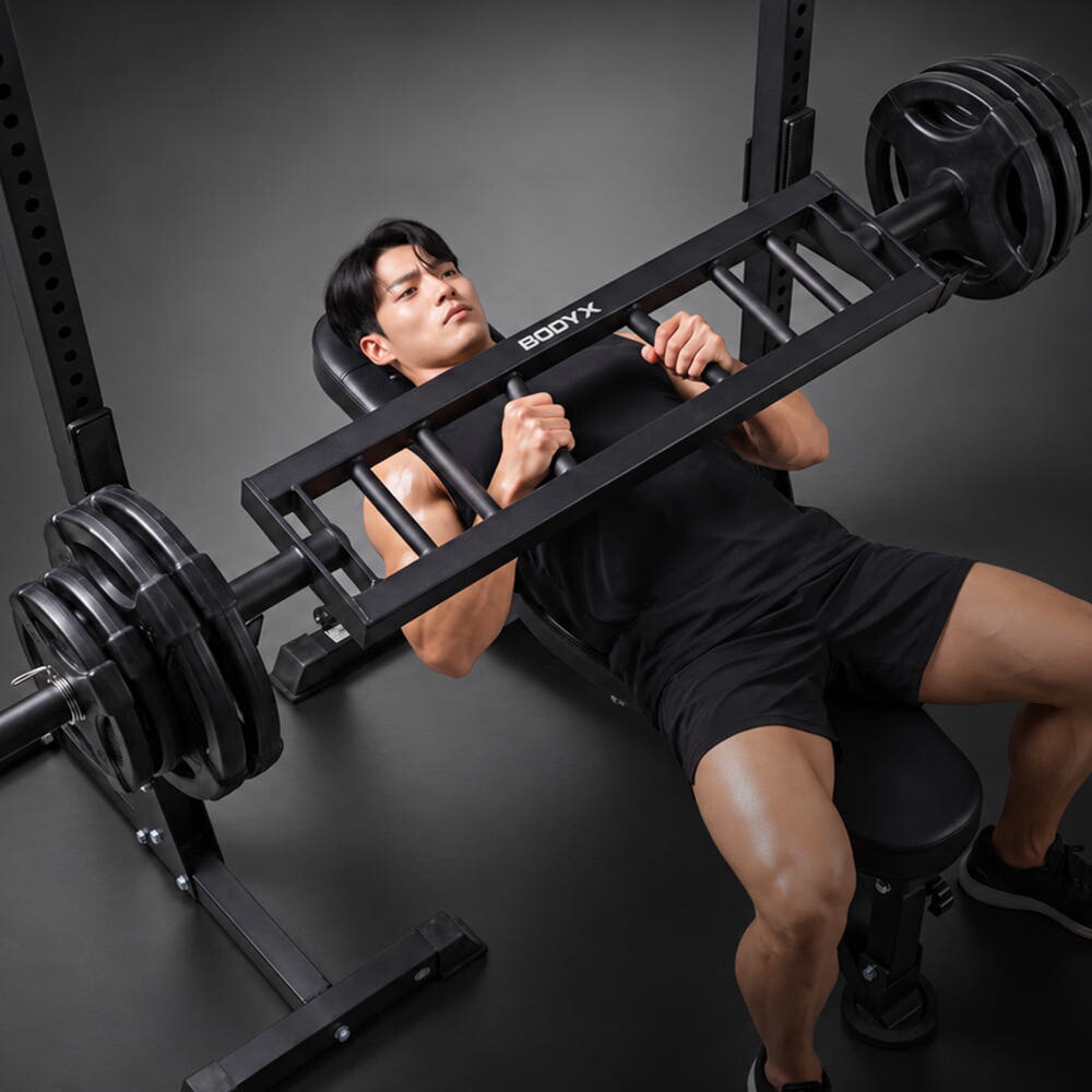 BODYX 바디엑스 멀티그립바벨 2000 20kg 뉴트럴그립 중량봉 벤치프레스 바벨봉
