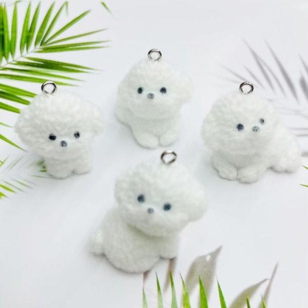 에이치플러스몰 [하프클럽/에이치플러스몰]라쿠파스 미니 비숑키링 에어팟 고리 백팩 키링 선물