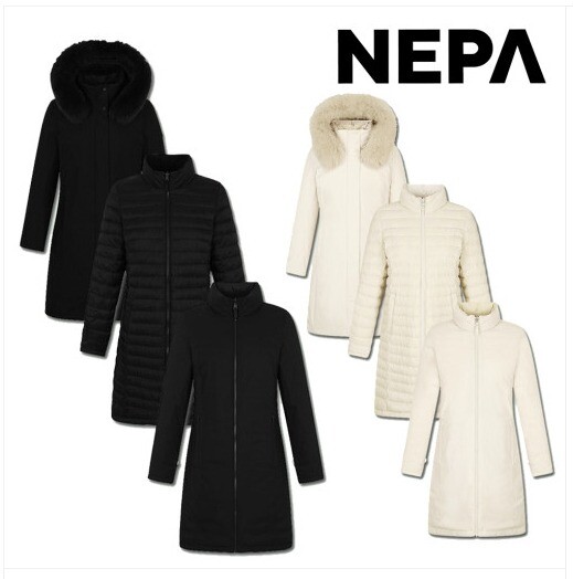 네파(패션플러스) [네파]역시즌 여성 아르테 23년 4 IN 1 구스 다운 자켓_GN