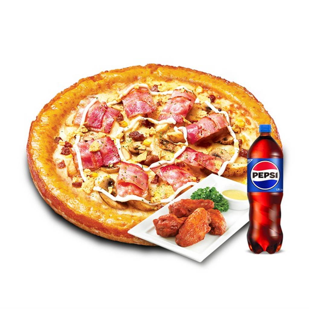 스마트콘 미스터피자 (미스터피자) 포테이토골드M+핫윙4+콜라1.25L