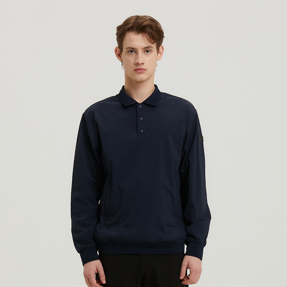 에이븐 [에이븐]에어플로우 아노락 네이비