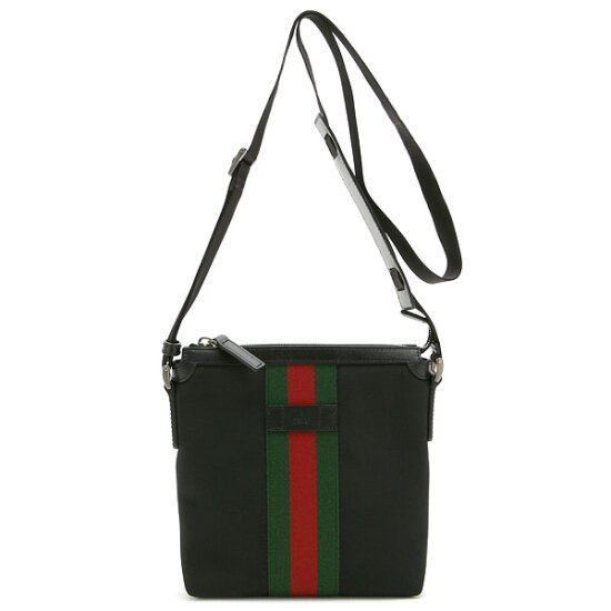 GUCCI 웹 스트라이프 캔버스 메신저백(631195 KWT7N 1060)
