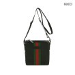 GUCCI 웹 스트라이프 캔버스 메신저백(631195 KWT7N 1060)
