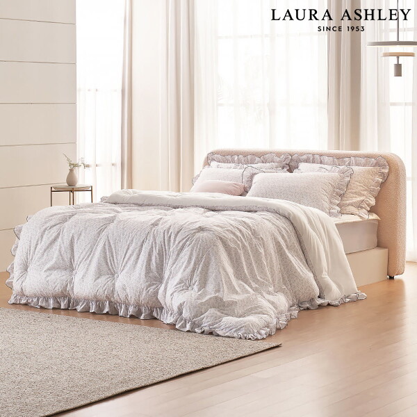 로라애슐리 미엘 극세사 바이오워싱 60수 고밀도 면 차렵이불(Q)200x230(R11E4MLA24)GN