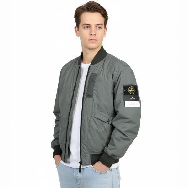 스톤아일랜드 스톤아일랜드 40525 Skin Touch Nylon-TC with Primaloft-TC Bomber Jacket (801540525 V0059) (스킨 터치 나일론-TC 프리마