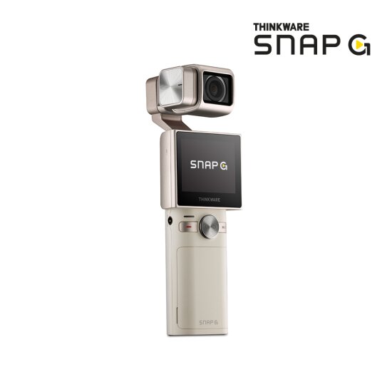 SNAP G 크리에이터 패키지 4K 짐벌 액션캠 스냅지 스냅쥐 (크림스노우 에디션)