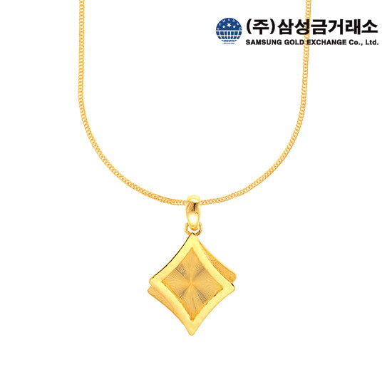 [멜로라]24K 순금 마퀴즈 목걸이 11.25g