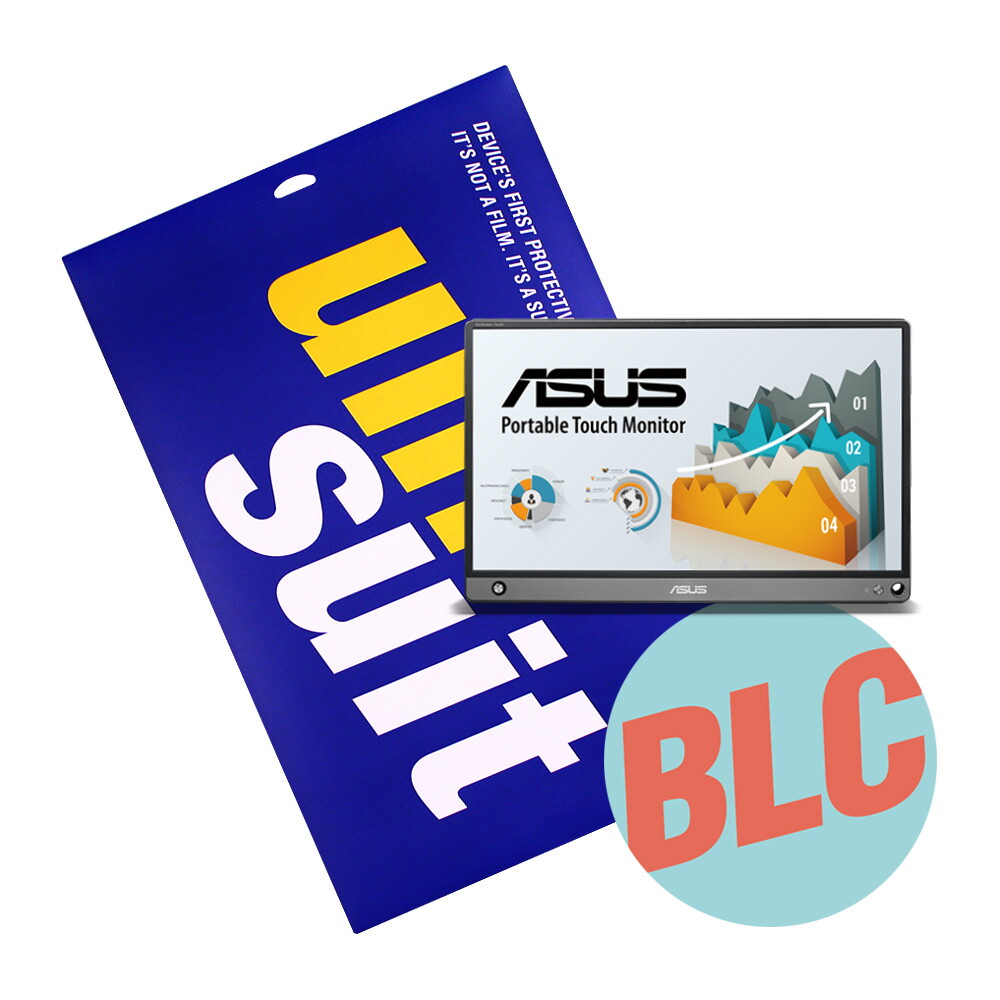 모이다 유니슈트 유니슈트 에이수스 젠스크린 터치 MB16AMT 블루라이트 차단 액정보호필름 1매