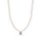 [도로시][도로시] 14k 모이사나이트 캐럿 스와진주 비드 목걸이(4mm)_1CT