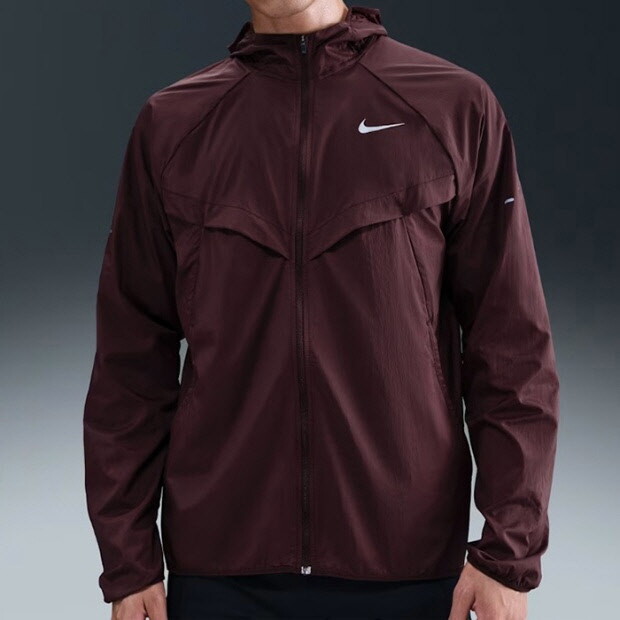 나이키코리아 나이키 나이키바람막이 CQK HV4549-652 스트라이드 레펠 UV 러닝 재킷 버건디 크러시