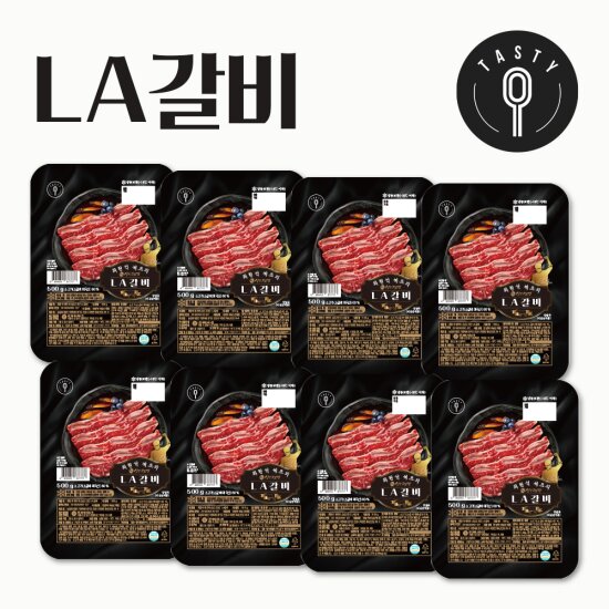 ㅇ최현석 신신고깃간 LA갈비 500g*8팩