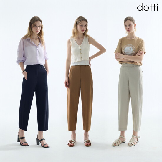 [도티]26SS 썸머 텐션 배럴 팬츠 3종(D6R9W)