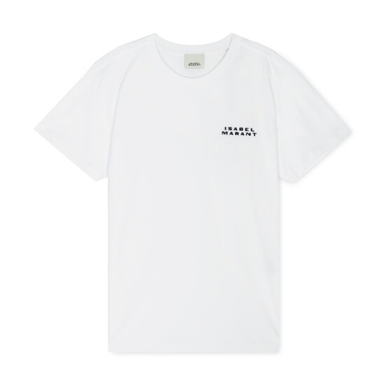 [ISABEL MARANT][롯데아이몰 방송] 이자벨마랑 공용 VIDAL 화이트 반팔티 TS0103FA A2N44I 20WH