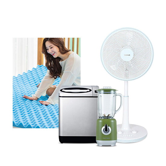 우리집 여름 건강하게 나기! 에어매트리스/원큘레이터/블렌더 外
