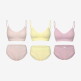 [세컨스킨]최초가 86,400원 [SET] 심리스 하트핏 캐미 브라팬티 6종+브라패드