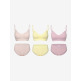 [세컨스킨]최초가 86,400원 [SET] 심리스 하트핏 캐미 브라팬티 6종+브라패드