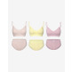 [세컨스킨]최초가 86,400원 [SET] 심리스 하트핏 캐미 브라팬티 6종+브라패드