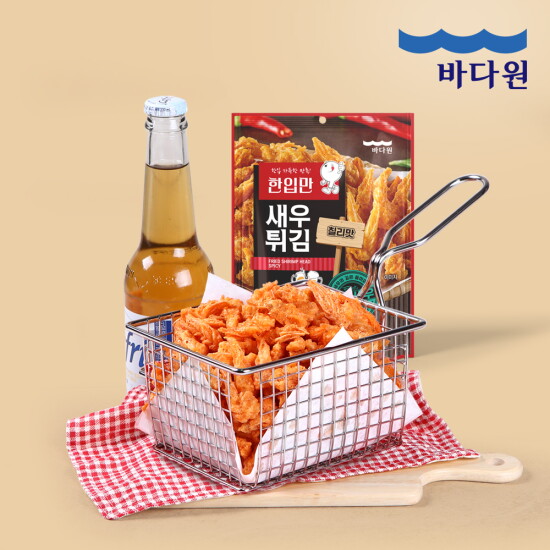 [바다원(주)]바다원 한입만 새우튀김 칠리맛 30gx4봉