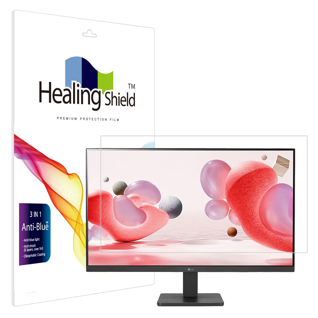 힐링쉴드 LG 27MR400 블루라이트차단 액정보호필름