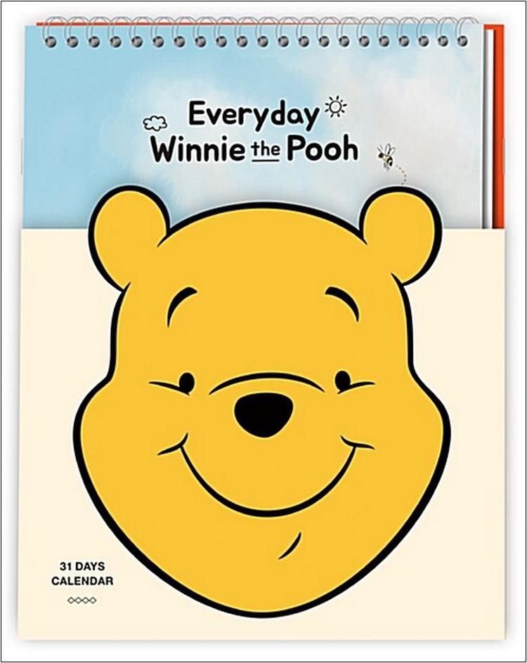 온누리북스 [온누리북스] Everyday Winnie the Pooh : 곰돌이 푸, 31 데이즈 캘린더 (스프링)