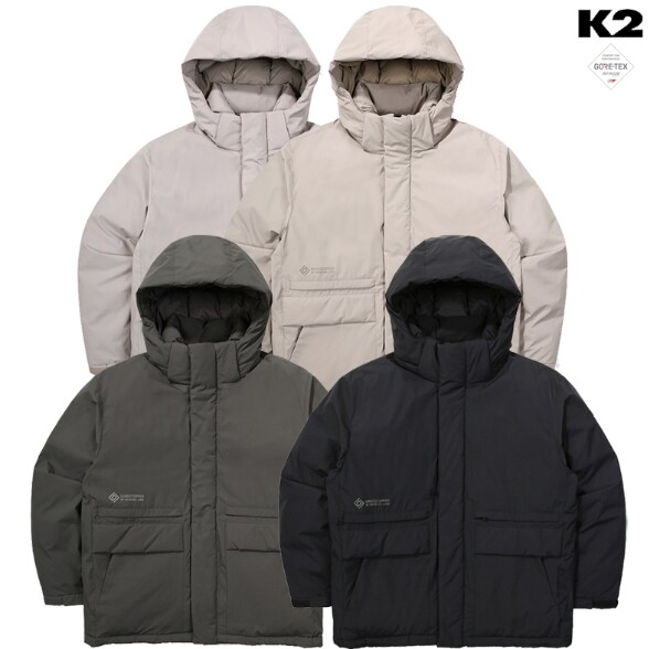 상세페이지 참조 K2 [AK평택점] [K2] 남성 씬에어 FORCE 윈드스토퍼 구스 다운 KMW23559