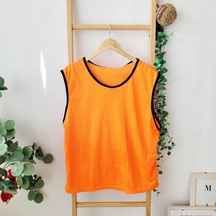 오노마 [오노마] ONM 스포츠 팀 구별 조끼 오렌지 유니폼 대회 풋살