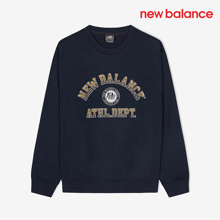 뉴발란스 [뉴발란스]뉴발란스 티셔츠 /y2- NBNCF41943 59 / UNI 컬리지 클럽 맨투맨 (SEMI OVER FIT)