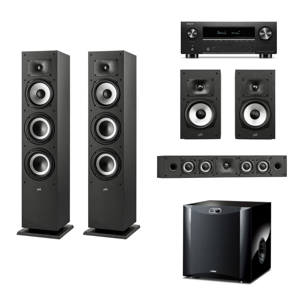 데논 AVC-X3800H + 폴크오디오 XT60 5.1채널스피커(20/35/300)