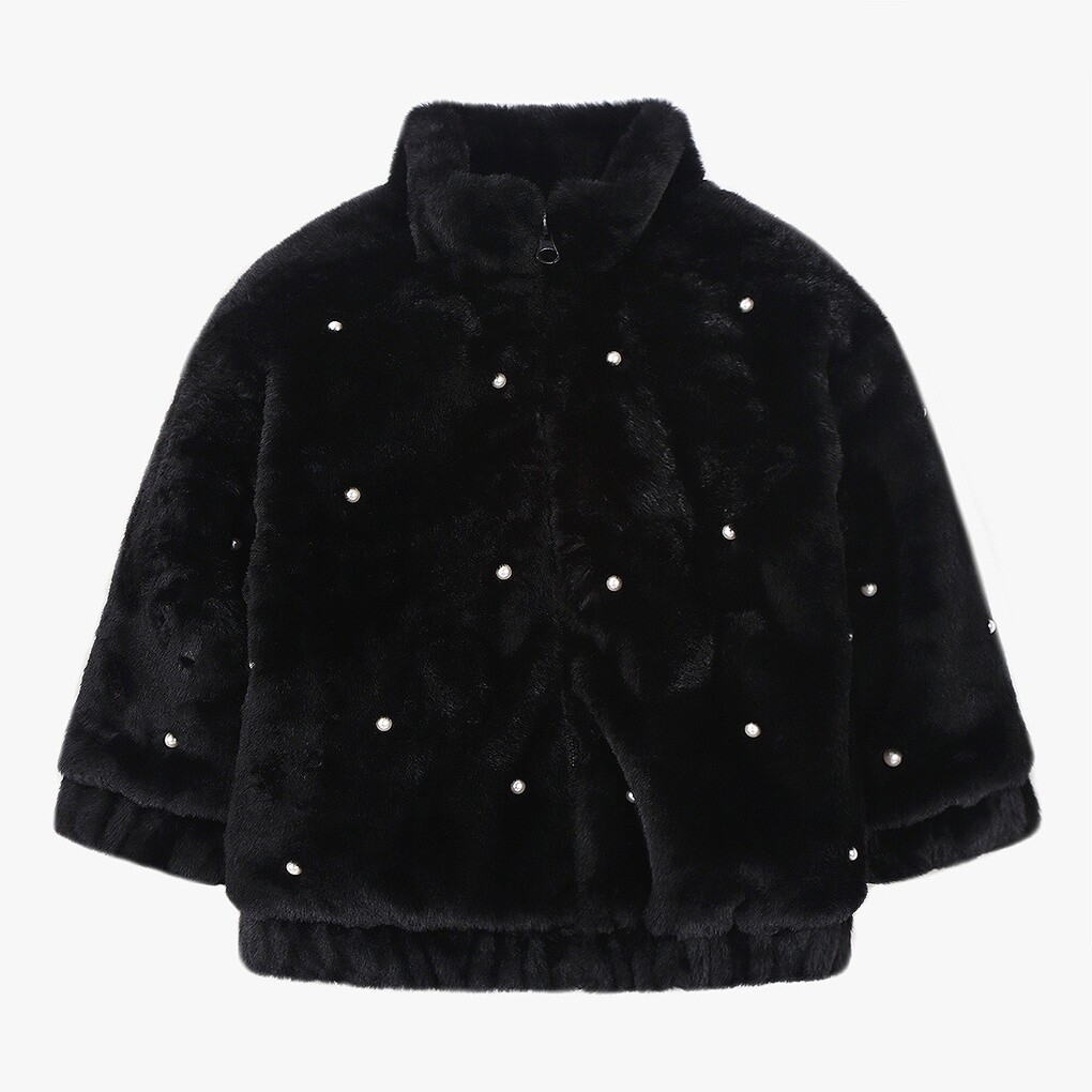 Milibam [AK수원점] [밀리밤] 밀리 진주 퍼 점퍼 MLJF25T3G