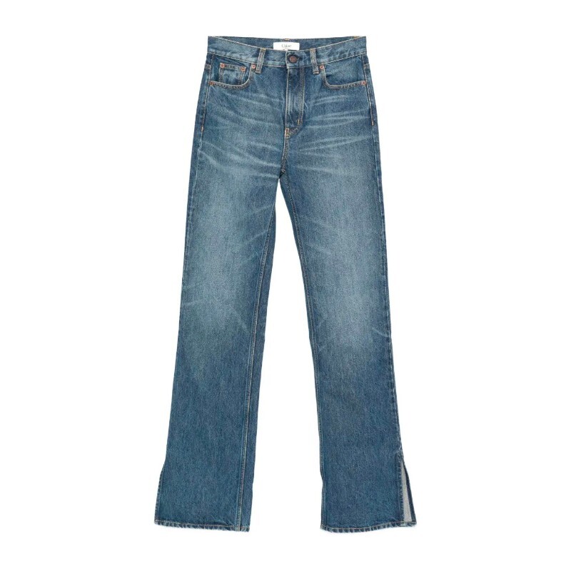 끌로에 끌로에 하이웨이스트 파이브 포켓 스트레이트 진 CH25WDP76153 4A1