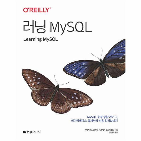 한빛미디어 벤티북 러닝 MySQL : MySQL 운영 종합 가이드, 데이터베이스 설계부터 비용 최적화까지