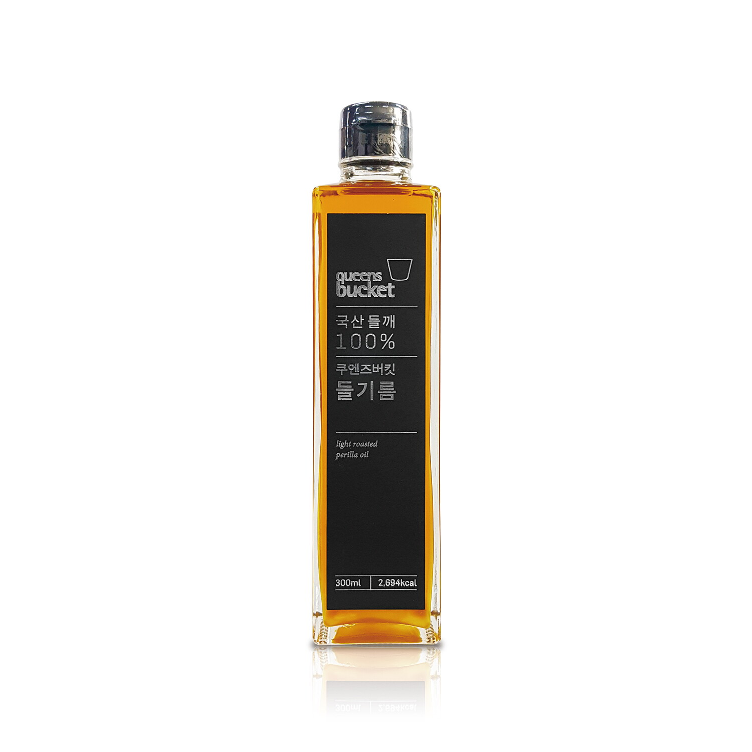 저온압착 국산 들기름 300ml 1병