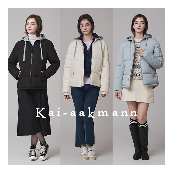 [카이아크만]카이아크만 25FW 여성 후드 패딩자켓 1종