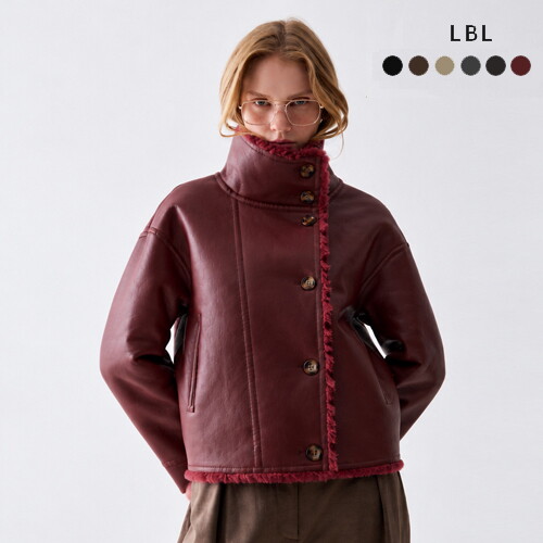 [LBL] [상시가 199,000원]26FW 호주산 양모100 FAUX 무스탕 자켓