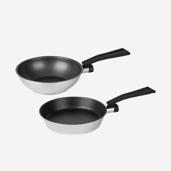[알텐바흐][L/정상가188,000원] 알텐바흐 디펜더스 후라이팬 24팬+24웍 2종세트