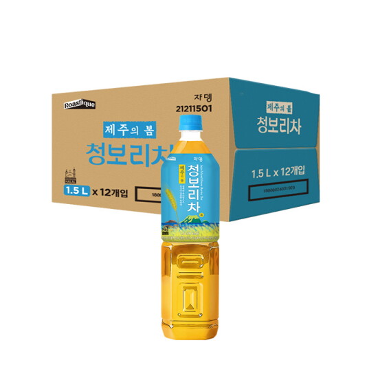 [쟈뎅][쟈뎅] 제주의 봄 청보리차 1.5L X 12페트