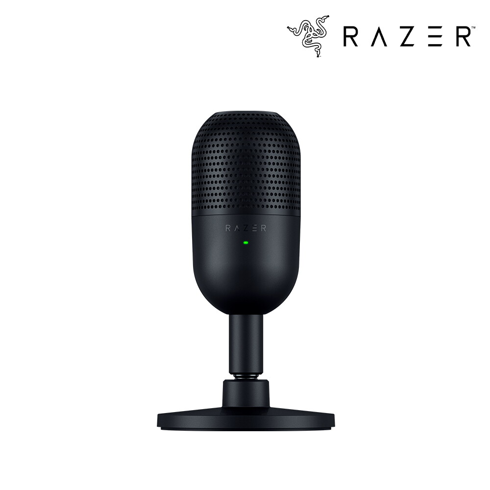 RAZER 레이저 레이저코리아 Seiren V3 Mini 세이렌 V3 미니 스트리밍 콘덴서 USB 마이크